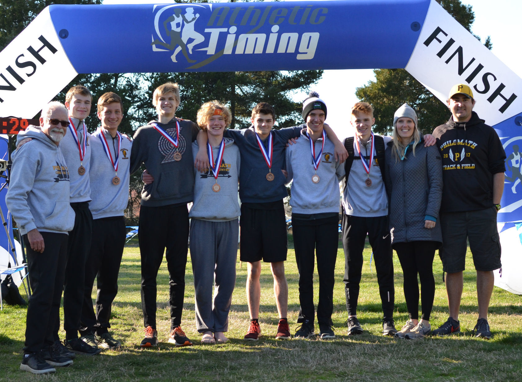 PHS cross-country: Boys finish 2nd